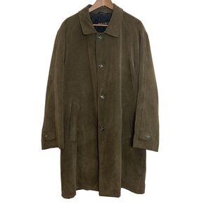 Vintage Corduroy Jacket Mens 40 Large XL Brown Wool Liner Made in Canada